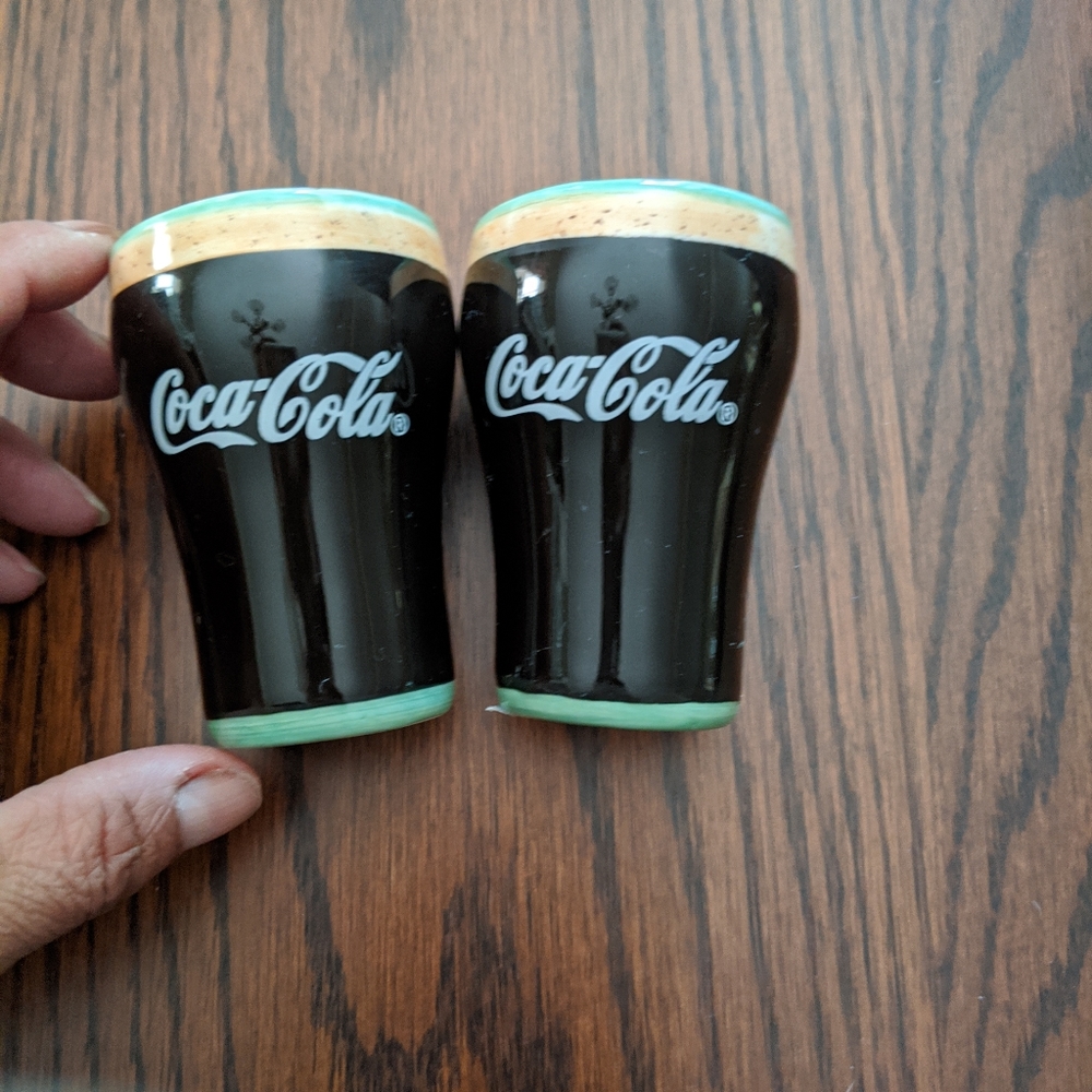 Coca Cola Salt & Pepper Shakers